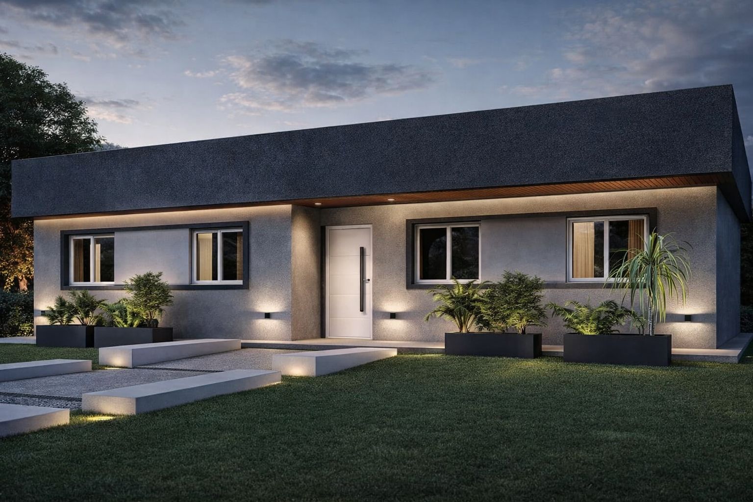 Vivienda tradicional prefabricada de Tu Cassa terminada en su terreno